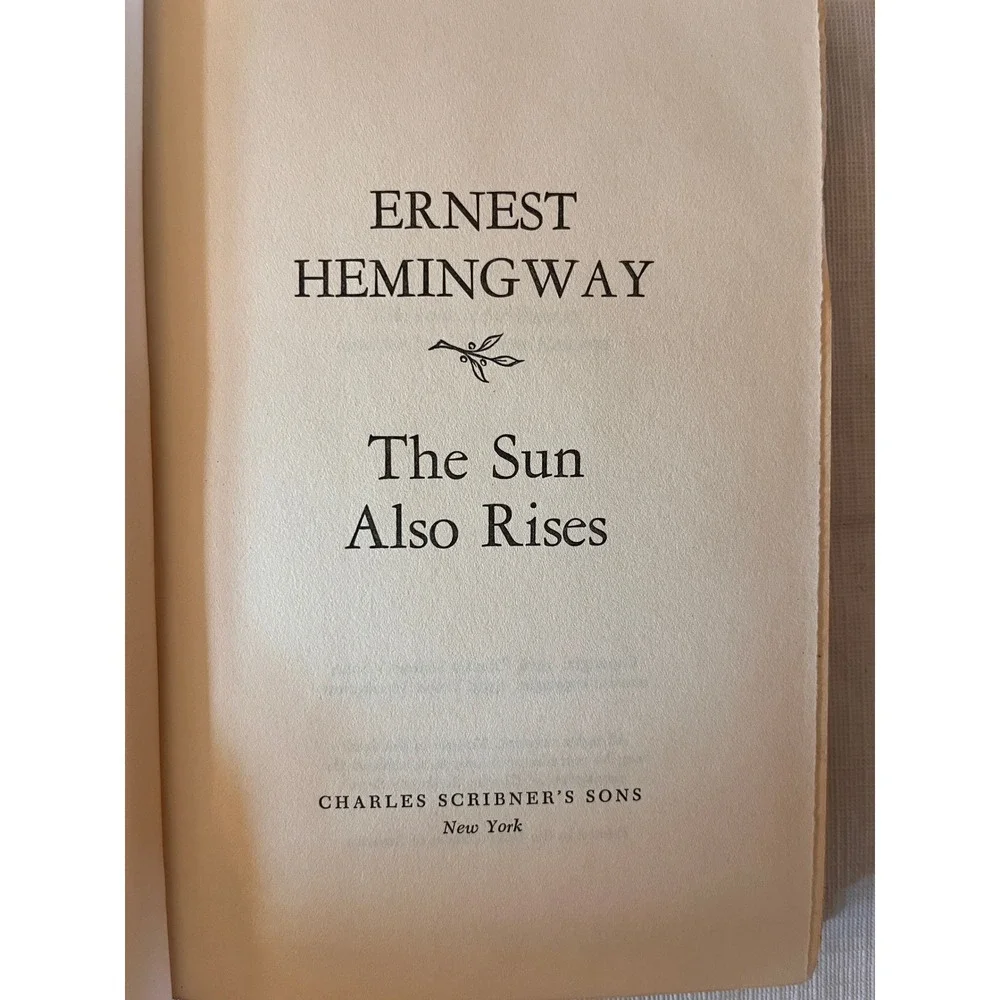 Ernest Hemingway 3 Book Set For Whom the Bell Tolls Sun Also Rises Farewell Arms